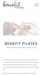 Mobile Screenshot of benefit-pilates.com